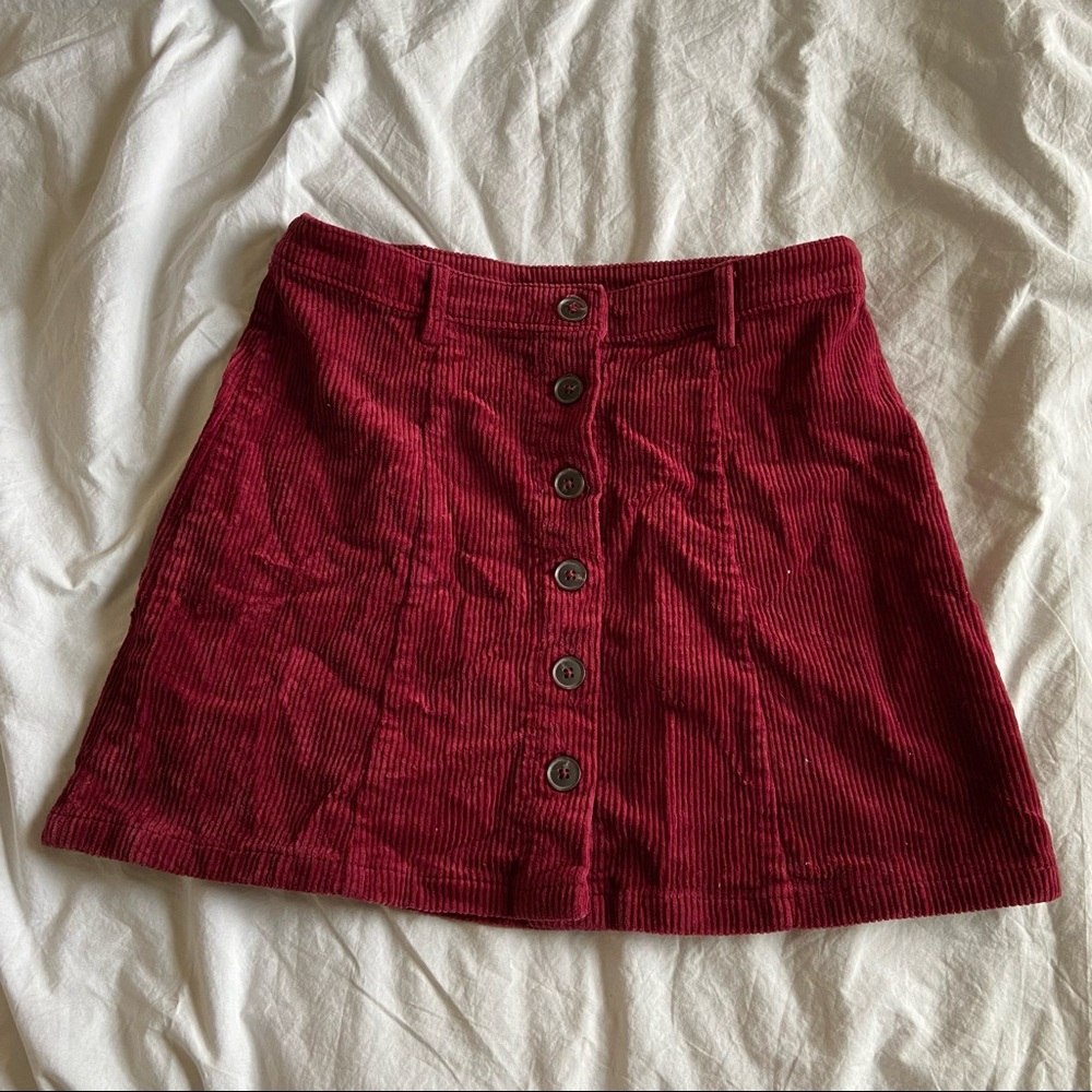 Forever 21 corduroy mini skirt